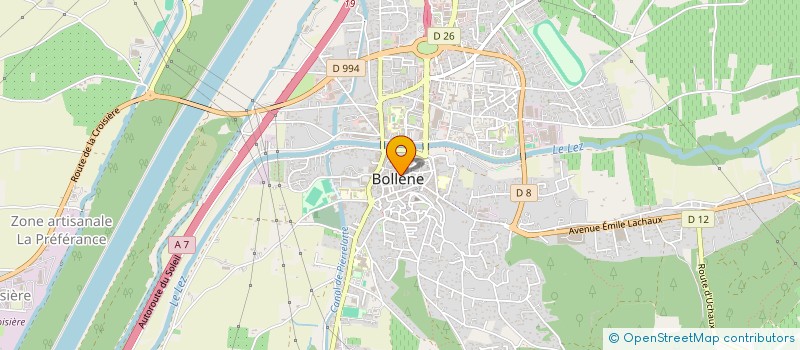 localisation de l'entreprise ASSOCIATION DU PATRIMOINE DES EGLISES DE BOLLENE à BOLLENE