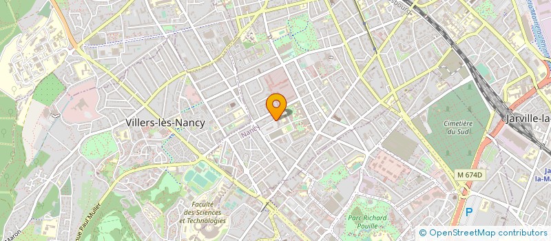 localisation de l'entreprise ASSOCIATION DU PERSONNEL DE L INSEE à NANCY