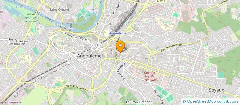 localisation de l'entreprise ASSOCIATION DU PERSONNEL DE LA DIRECCTE-UNITE TERRITORIALE DE LA CHARENTE à ANGOULEME