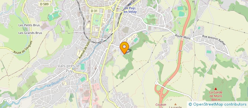 localisation de l'entreprise ASSOCIATION DU PERSONNEL DES AFFAIRES SANITAIRES ET SOCIALES ET DE LA DELEGATION DES DROITS DES FEMMES ... à LE PUY-EN-VELAY