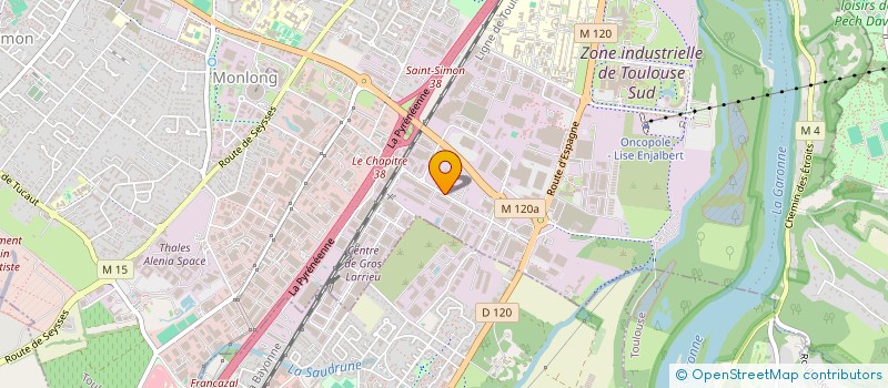 localisation de l'entreprise ASSOCIATION DU PERSONNEL RETRAITE DU GROUPE MALET à TOULOUSE