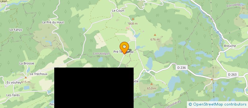 localisation de l'entreprise ASSOCIATION DU PLATEAU D'ESMOULIERES  ESMOULIERES