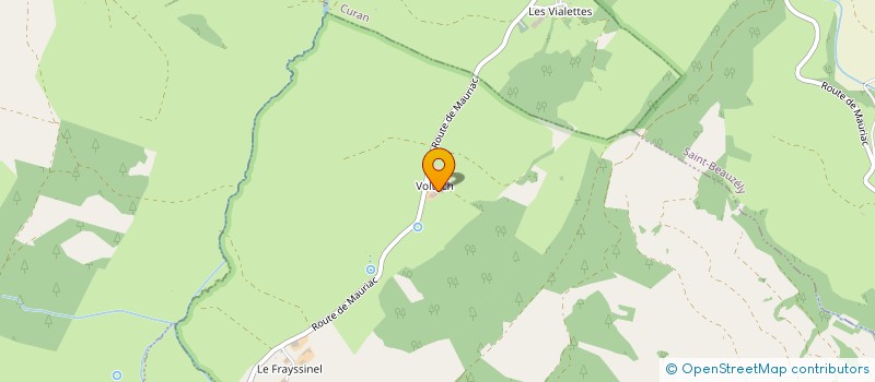 localisation de l'entreprise ASSOCIATION DU PRIEURE DE COMBEROUMAL ET DU SANCTUAIRE GALLO-ROMAIN DES BASIOLS  SAINT-BEAUZELY