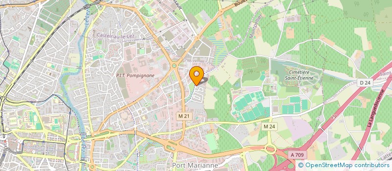 localisation de l'entreprise ASSOCIATION DU QUARTIER DES MARELS I à MONTPELLIER