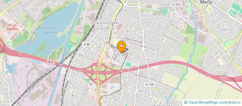 localisation de l'entreprise ASSOCIATION DU QUARTIER DES PROVINCES  MARLY