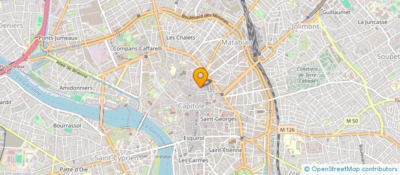 localisation de l'entreprise ASSOCIATION DU QUARTIER REMUSAT(A.Q.R) à TOULOUSE