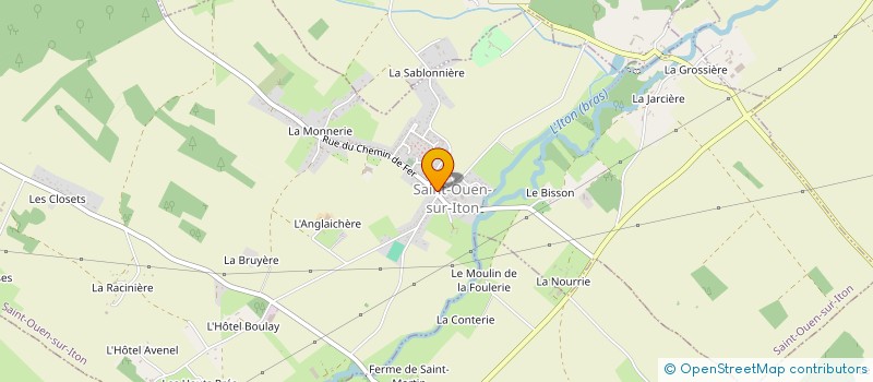 localisation de l'entreprise ASSOCIATION DU RELAIS RADIOAMTEUR DU PAYS DE L'AIGLE à SAINT-OUEN-SUR-ITON