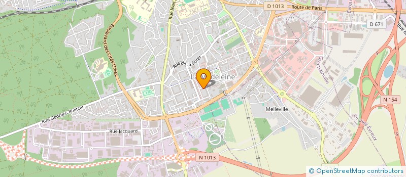 localisation de l'entreprise ASSOCIATION DU RENOUVEAU INTERGENERATIONNEL  EVREUX