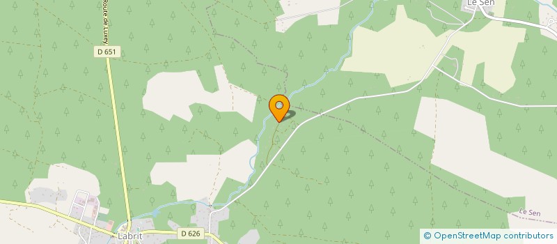 localisation de l'entreprise ASSOCIATION DU RPI D'ALBRET  LABRIT