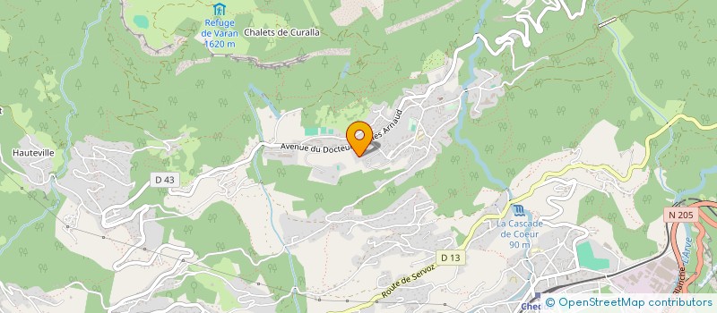 localisation de l'entreprise ASSOCIATION DU RUCHER COLLECTIF DES FIZ à PASSY