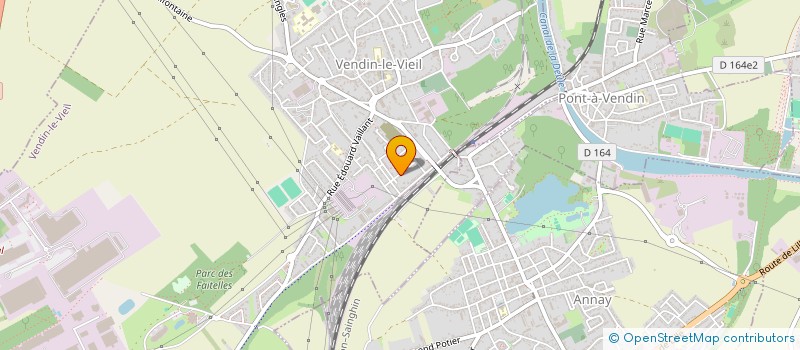 localisation de l'entreprise ASSOCIATION DU SACRE COEUR  VENDIN LE VIEIL