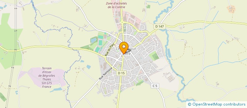 localisation de l'entreprise ASSOCIATION DU SACRE COEUR  LE MAY-SUR-EVRE