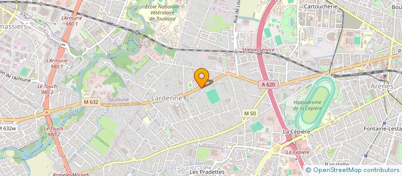 localisation de l'entreprise ASSOCIATION DU SAMU 31 à TOULOUSE