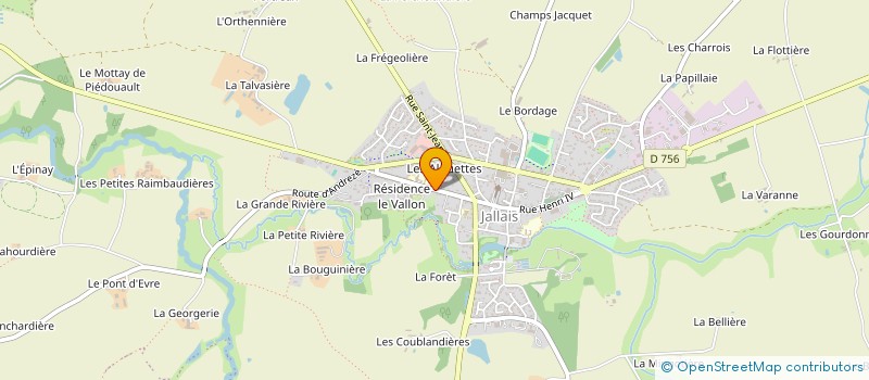 localisation de l'entreprise ASSOCIATION DU SON FESTIF DE L'OUEST à BEAUPREAU-EN-MAUGES