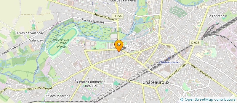 localisation de l'entreprise ASSOCIATION DU TAI CHI CHUAN DU CENTRE à CHATEAUROUX