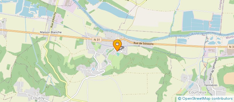 localisation de l'entreprise ASSOCIATION DU VANDY DES AINES DE CHELLES  CHELLES