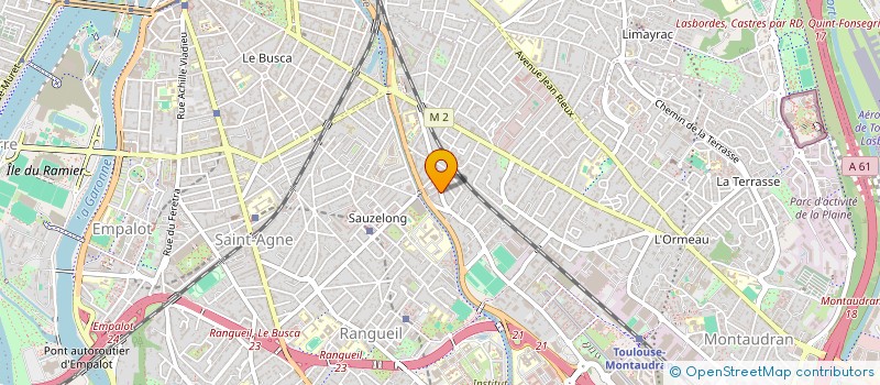 localisation de l'entreprise ASSOCIATION DU VENT DANS LES CORDES  TOULOUSE