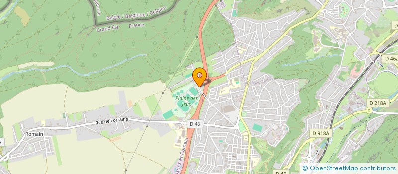 localisation de l'entreprise ASSOCIATION DU YIN ET DU YANG à LONGWY