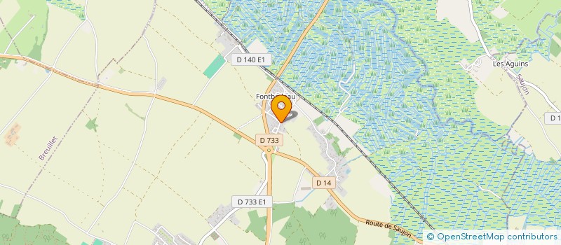 localisation de l'entreprise ASSOCIATION DUCKTEAM  SAINT-SULPICE-DE-ROYAN