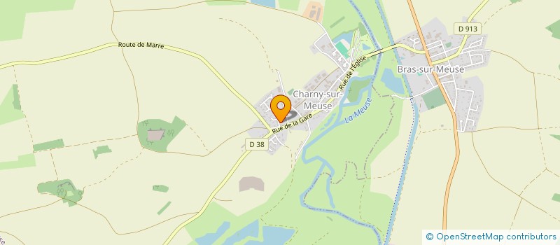 localisation de l'entreprise ASSOCIATION DUN LE CHASTEL à CHARNY-SUR-MEUSE