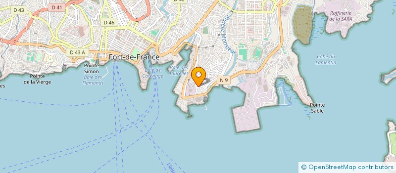 localisation de l'entreprise ASSOCIATION DYENM à FORT-DE-FRANCE