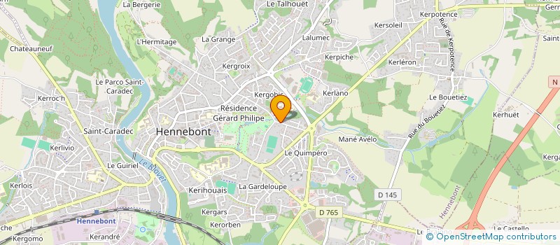 localisation de l'entreprise ASSOCIATION DYKTIA à HENNEBONT