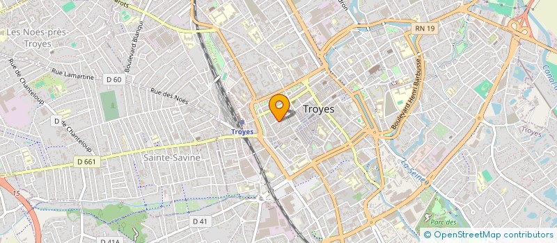 localisation de l'entreprise ASSOCIATION DYNA-DETENTE à TROYES
