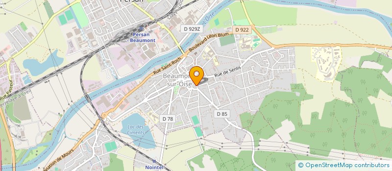 localisation de l'entreprise ASSOCIATION DYNAMIQUE LYRIQUE  BETHISY-SAINT-PIERRE