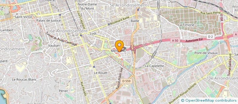 localisation de l'entreprise ASSOCIATION DYNAMIQUE PROPRETE FORMATION à MARSEILLE 10EME