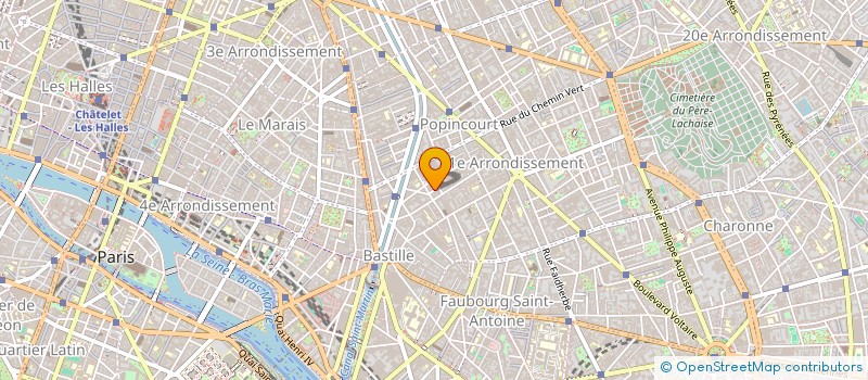 localisation de l'entreprise ASSOCIATION DYNAMO  PARIS