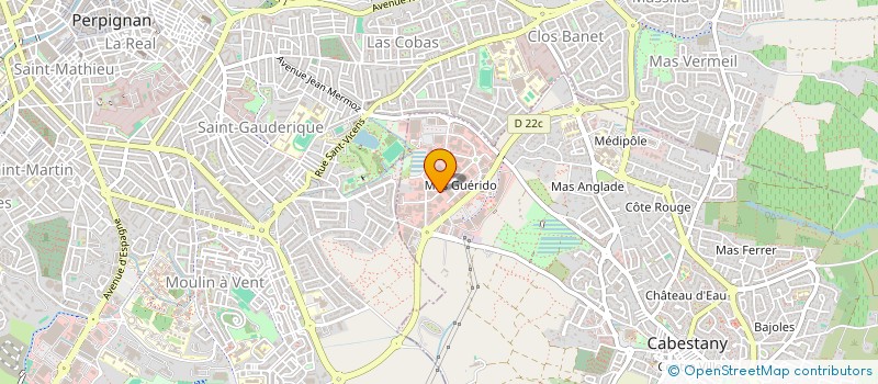 localisation de l'entreprise ASSOCIATION E F I C A S à CABESTANY