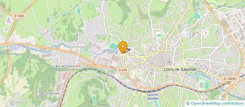 localisation de l'entreprise ASSOCIATION E.M.M.A. à LONS-LE-SAUNIER