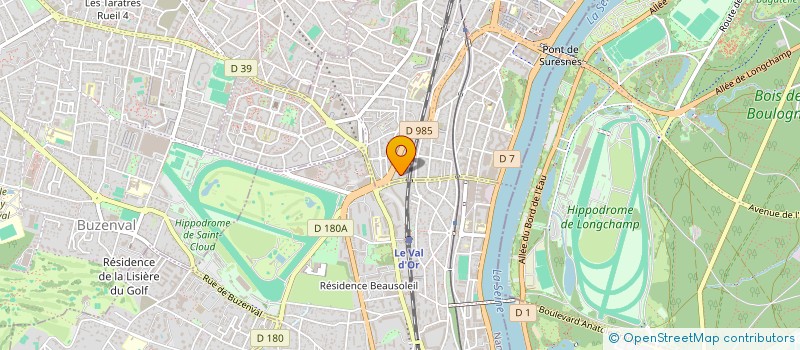 localisation de l'entreprise ASSOCIATION E NORA à SURESNES