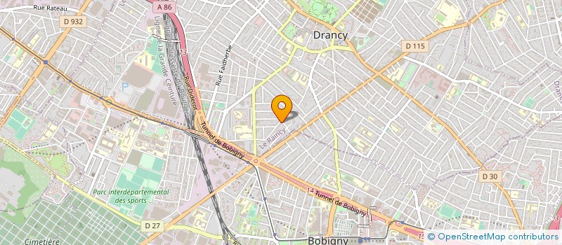 localisation de l'entreprise ASSOCIATION EARTH OF TOMORROW à DRANCY