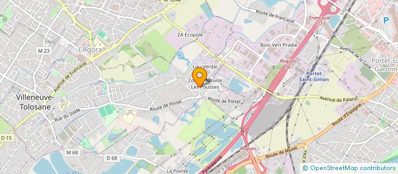 localisation de l'entreprise ASSOCIATION EASY'CAP à VILLENEUVE-TOLOSANE