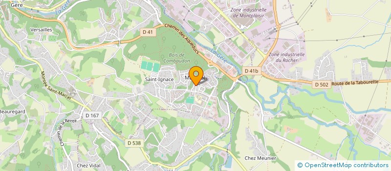 localisation de l'entreprise ASSOCIATION ECHANGE ET SOLIDARITE  VIENNE