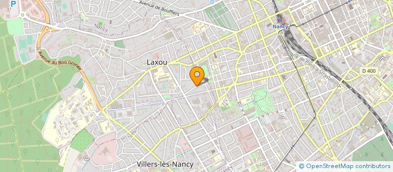 localisation de l'entreprise ASSOCIATION ECHECS 54  LAXOU