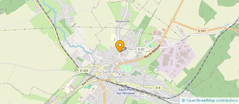localisation de l'entreprise ASSOCIATION ECHEPHILE SAINT-POLOISE à SAINT-POL-SUR-TERNOISE