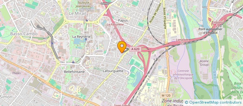 localisation de l'entreprise ASSOCIATION ECLATS à TOULOUSE