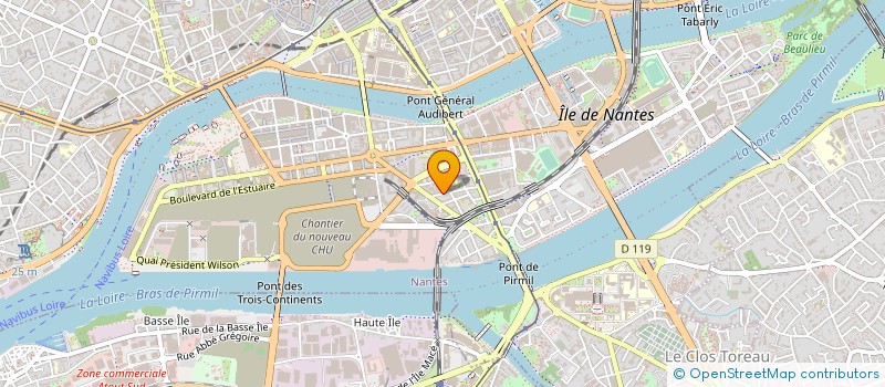 localisation de l'entreprise ASSOCIATION ECLATS DE VOIES à NANTES
