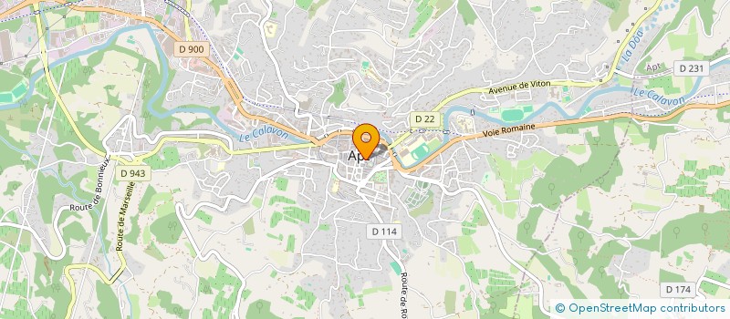 localisation de l'entreprise ASSOCIATION ECLORE à APT