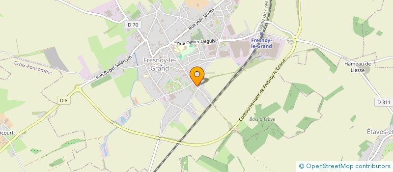 localisation de l'entreprise ASSOCIATION ECO&LOGIQUE à FRESNOY-LE-GRAND