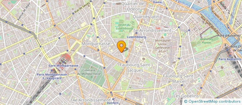 localisation de l'entreprise ASSOCIATION ECOLE A L HOPITAL  PARIS