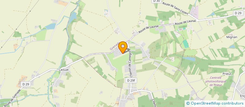 localisation de l'entreprise ASSOCIATION ECOLE DE SPORT LARRA  LARRA