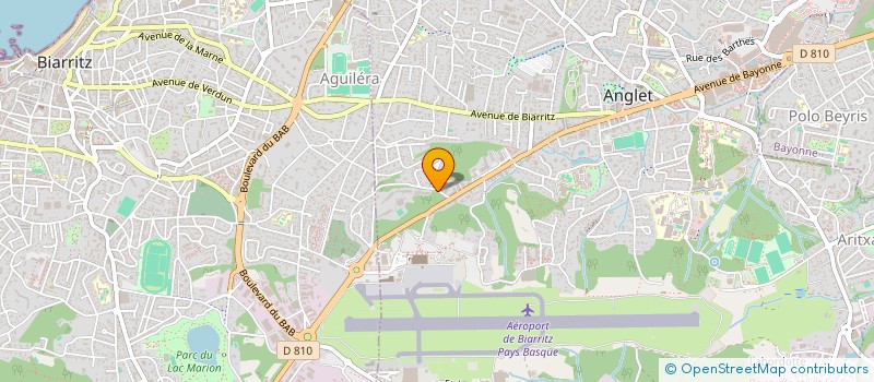 localisation de l'entreprise ASSOCIATION ECOLE 'DECOUVERTE' DARIA DIULDENKO  ANGLET