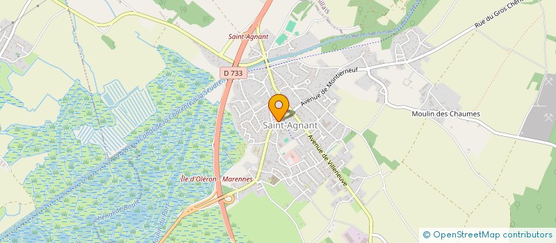 localisation de l'entreprise ASSOCIATION ECOLE ET CULTURE  SAINT-AGNANT