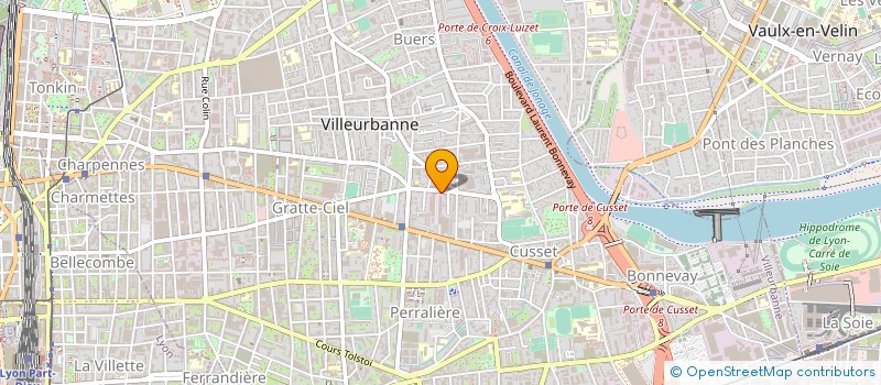 localisation de l'entreprise ASSOCIATION ECOLE LIBEREE à VILLEURBANNE