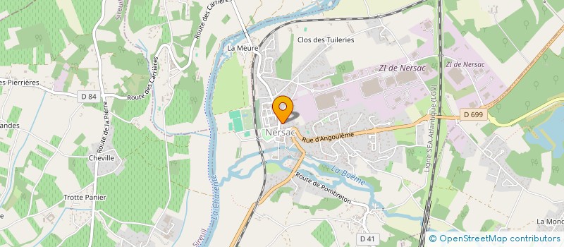 localisation de l'entreprise ASSOCIATION ECOLE MARCEL PAGNOL  ROULLET-SAINT-ESTEPHE