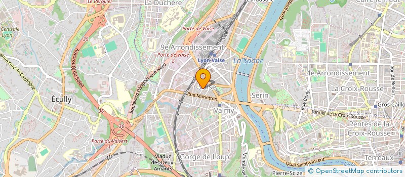 localisation de l'entreprise ASSOCIATION ECOLE MATERNELLE AUDREY HEPBURN  LYON