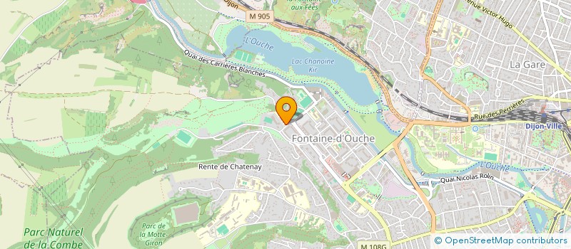 localisation de l'entreprise ASSOCIATION ECOLE MATERNELLE BUFFON  DIJON